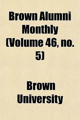 Brown Alumni Monthly