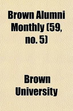 Brown Alumni Monthly