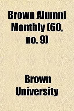 Brown Alumni Monthly