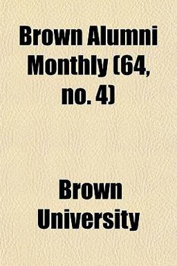 Brown Alumni Monthly
