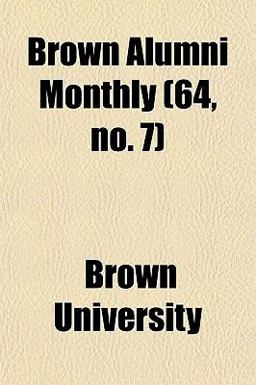 Brown Alumni Monthly