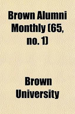 Brown Alumni Monthly