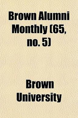 Brown Alumni Monthly