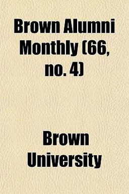 Brown Alumni Monthly