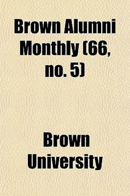 Brown Alumni Monthly