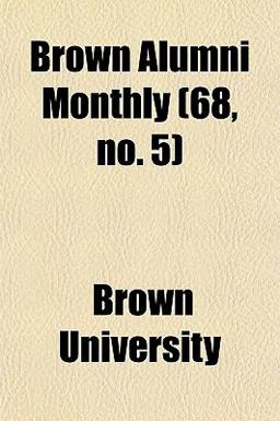 Brown Alumni Monthly
