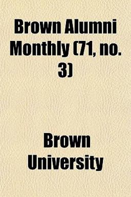 Brown Alumni Monthly