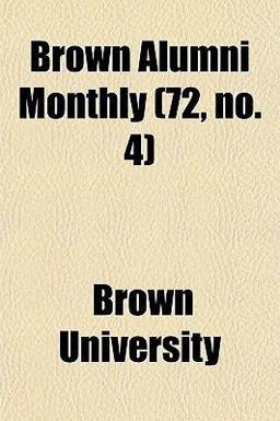 Brown Alumni Monthly