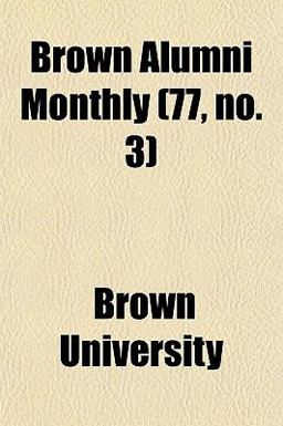 Brown Alumni Monthly