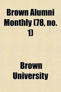 Brown Alumni Monthly