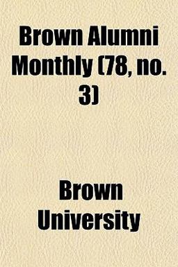 Brown Alumni Monthly