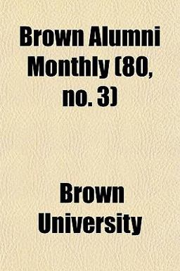 Brown Alumni Monthly