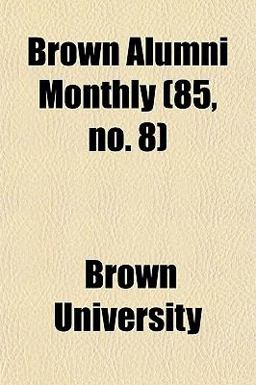 Brown Alumni Monthly