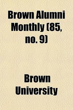 Brown Alumni Monthly