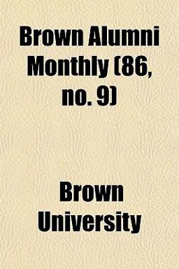 Brown Alumni Monthly