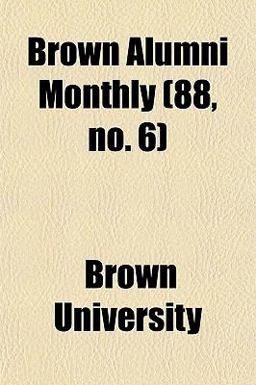 Brown Alumni Monthly