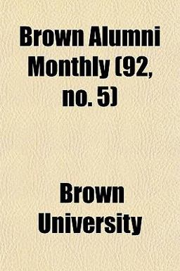 Brown Alumni Monthly