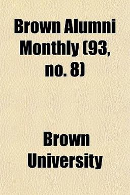 Brown Alumni Monthly