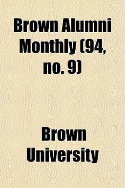 Brown Alumni Monthly