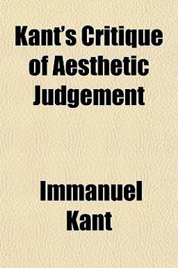 Kant's Critique of Aesthetic Judgement