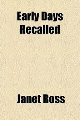 Early Days Recalled