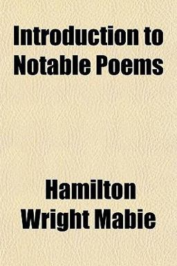 Introduction to Notable Poems Introduction to Notable Poems