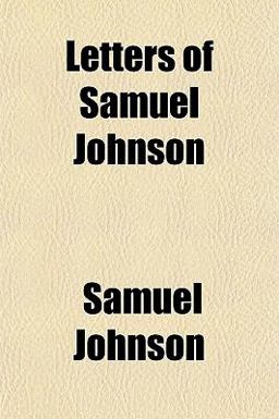 Letters of Samuel Johnson