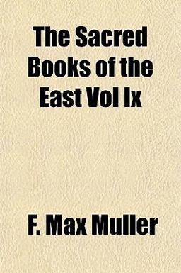 The Sacred Books of the East