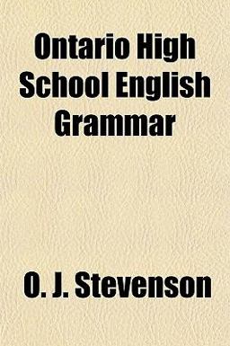 Ontario High School English Grammar