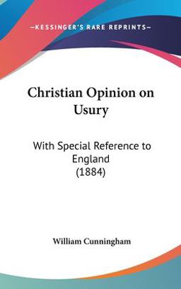Christian Opinion on Usury Christian Opinion on Usury