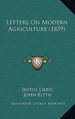 Letters on Modern Agriculture