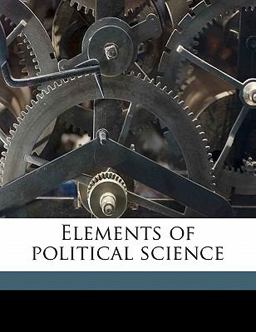 Elements of political Science