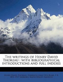 The Writings of Henry David Thoreau
