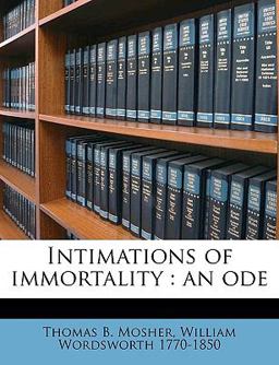 Intimations of Immortality