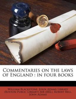 Commentaries on the Laws of England