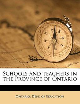 Schools and Teachers in the Province of Ontario
