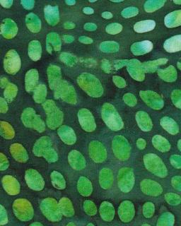 Green Jungle Batik Composition Notebook - Large Ruled Notebook - 8x10 Lined Notebook (Softcover Journal / Notebook / Diary)