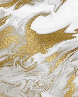 Liquid Gold Marble Composition Notebook - Large Ruled Notebook - 8x10 Lined Notebook (Softcover Journal / Notebook / Diary)