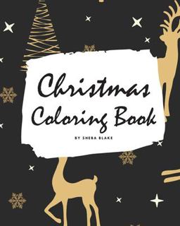 Christmas Coloring Book for Adults (Large Softcover Adult Coloring Book)