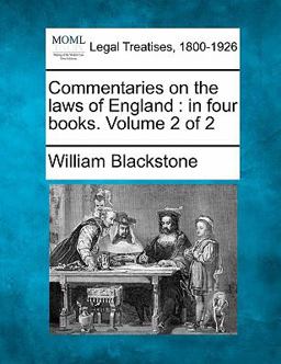 Commentaries on the Laws of England