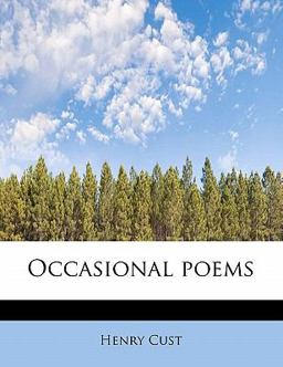 Occasional Poems