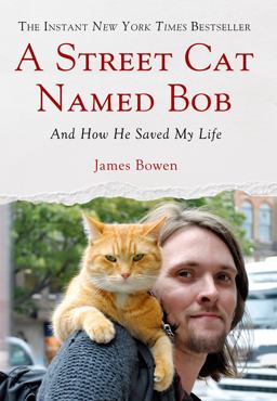 Street Cat Named Bob And How He Saved My Life  9781250029461 Front Cover