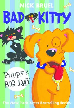 Bad Kitty: Puppy's Big Day (paperback Black-And-white Edition)