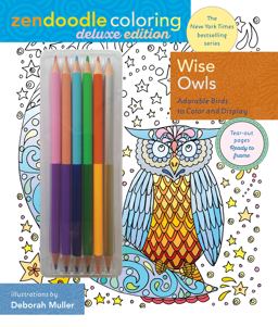 Zendoodle Coloring: Wise Owls Zendoodle Coloring: Wise Owls