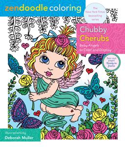 Zendoodle Coloring: Chubby Cherubs Zendoodle Coloring: Chubby Cherubs