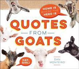 Quotes from Goats Home Is Where the Herd Is  9781250199799 Front Cover