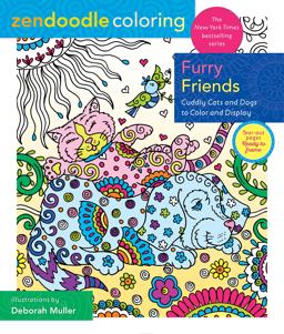 Zendoodle Coloring: Furry Friends Zendoodle Coloring: Furry Friends