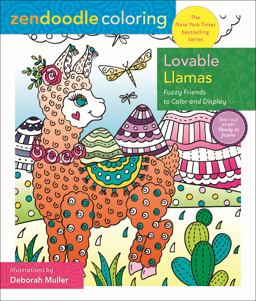 Zendoodle Coloring: Lovable Llamas Zendoodle Coloring: Lovable Llamas