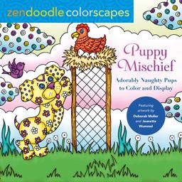 Zendoodle Colorscapes: Puppy Mischief Zendoodle Colorscapes: Puppy Mischief