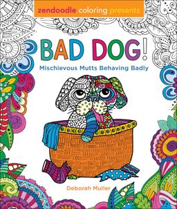 Zendoodle Coloring Presents Bad Dog! Zendoodle Coloring Presents Bad Dog!